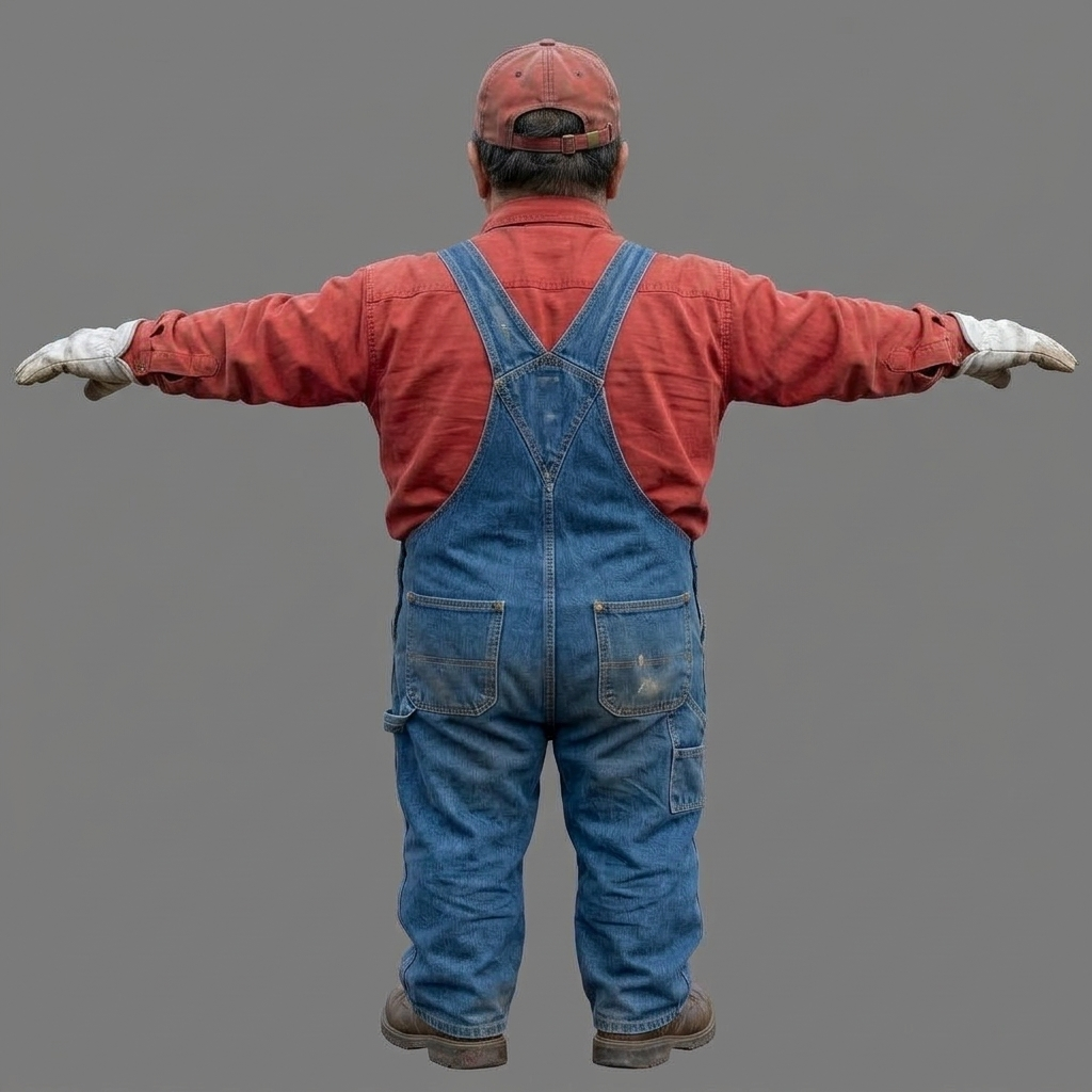 back T-pose