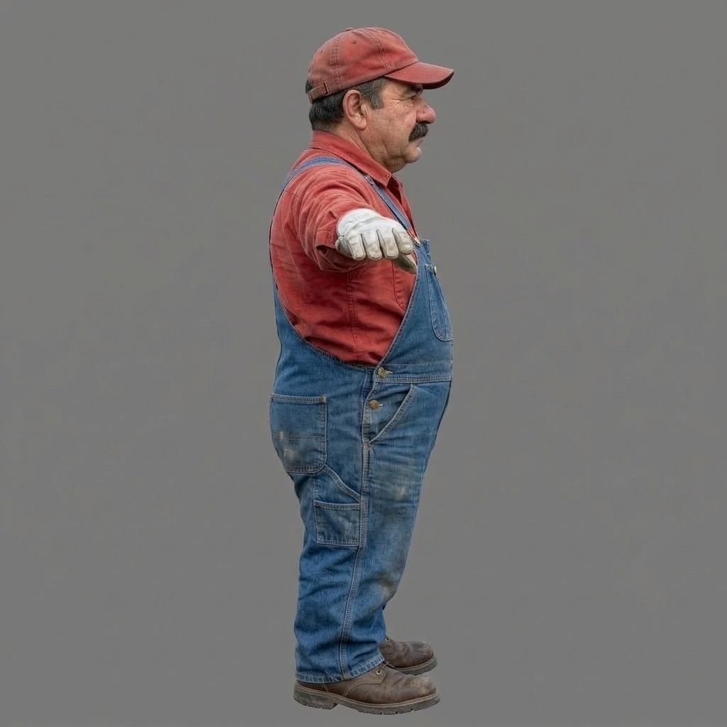 right T-pose