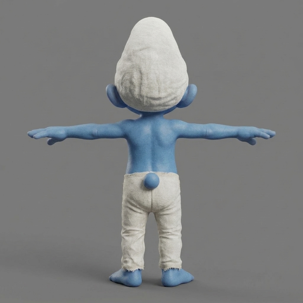 back T-pose