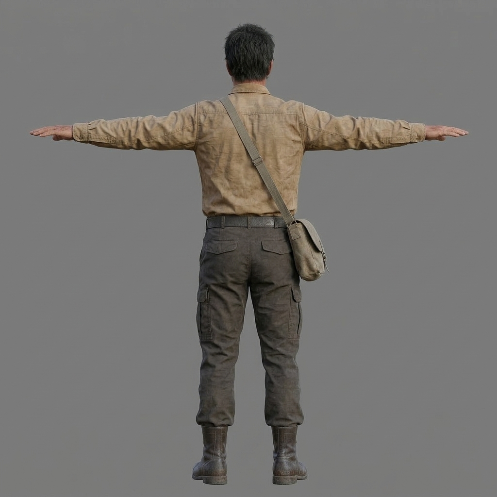 back T-pose