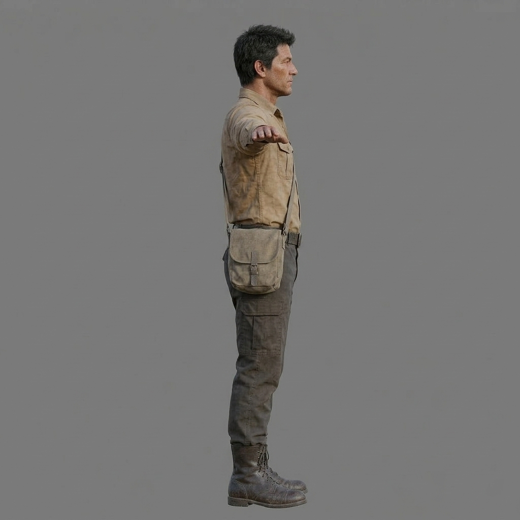 right T-pose