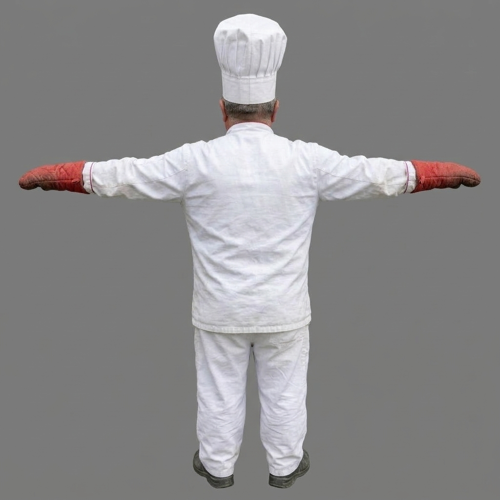 back T-pose