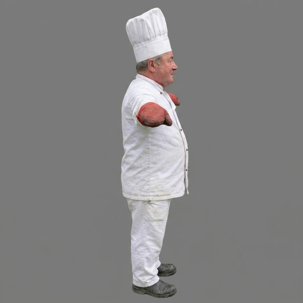 right T-pose