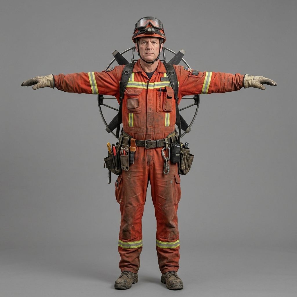 front T-pose